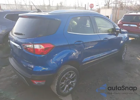 2018 Ford Ecosport Titanium from USA, damaged, VIN MAJ6P1WL8JC182680
